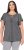 Ulla Popken Wing Sleeve V-Neck Tee Graphite Grey - Μπλουζάκια - 