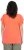 Ulla Popken Wing Sleeve V-Neck Tee Coral Pink - Μπλουζάκια - 