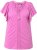 Ulla Popken Wing Sleeve V-Neck Tee Cool Pink - Μπλουζάκια - 