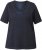 Ulla Popken Lace Trim Short Sleeve Tee Navy Blue - Μπλουζάκια - 