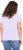 Ulla Popken Ribbed Lettuce Hem Short Sleeve Tee Lavender - Μπλουζάκια - 