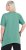 Ulla Popken Quick Drying Pointed Hem Stretch Fit Tee Ivy Green - Μπλουζάκια - 