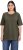 Ulla Popken Basic Round Neck Short Sleeve Relaxed Fit T-Shirt Olive Grey - Μπλουζάκια - 