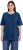 Ulla Popken Basic Round Neck Short Sleeve Relaxed Fit T-Shirt Dark Blue - Μπλουζάκια - 