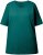 Ulla Popken Basic Round Neck Short Sleeve Relaxed Fit T-Shirt Teal Green - Μπλουζάκια - 