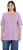 Ulla Popken Basic Round Neck Short Sleeve Relaxed Fit T-Shirt Lavender Pink - Μπλουζάκια - 