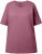 Ulla Popken Basic Round Neck Short Sleeve Relaxed Fit T-Shirt Dark Rose Red - Μπλουζάκια - 