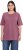 Ulla Popken Basic Round Neck Short Sleeve Relaxed Fit T-Shirt Dark Rose Red - Μπλουζάκια - 