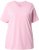 Ulla Popken Eco Cotton Basic T-Shirt 2-Pack Grey/Pink - Μπλουζάκια - 