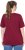 Ulla Popken Eco Cotton Basic T-Shirt 2-Pack Red/Navy - Μπλουζάκια - 