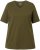 Ulla Popken Eco Cotton Basic T-Shirt 2-Pack Green/Black - Μπλουζάκια - 