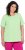 Ulla Popken Essential Round Neck Stretch Tee Light Green - Μπλουζάκια - 