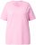 Ulla Popken Essential Round Neck Stretch Tee Pink - Μπλουζάκια - 