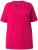Ulla Popken Essential Round Neck Stretch Tee Dark Raspberry - Μπλουζάκια - 