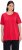 Ulla Popken Essential Round Neck Stretch Tee Red - Μπλουζάκια - 