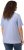 Ulla Popken Essential Round Neck Stretch Tee Sky Blue - Μπλουζάκια - 