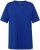 Ulla Popken Essential Round Neck Stretch Tee Cobalt Blue - Μπλουζάκια - 