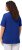 Ulla Popken Essential Round Neck Stretch Tee Cobalt Blue - Μπλουζάκια - 