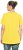 Ulla Popken Functional Antibacterial Finish V-Neck Short Sleeve Knit Top Sun Yellow - Μπλουζάκια - 
