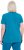 Ulla Popken Functional Antibacterial Finish V-Neck Short Sleeve Knit Top Opal Green - Μπλουζάκια - 