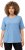 Ulla Popken Quick-Drying Short Sleeve T-Shirt Pale Blue - Μπλουζάκια - 