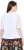 Ulla Popken Lace Yoke Short Sleeve T-Shirt Snow White - Μπλουζάκια - 