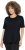 Ulla Popken Scoop Neck Short Sleeve Tee Black - Μπλουζάκια - 