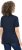 Ulla Popken Scoop Neck Short Sleeve Tee Navy - Μπλουζάκια - 