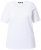 Ulla Popken Scoop Neck Short Sleeve Tee White - Μπλουζάκια - 