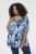 Kaffe Curve Aliana Tunic Blue Flower Animal - Τουνίκ - 