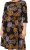 Scandinavian Caramel Flower Petals Dress Lavender and Orange - ΓΥΝΑΙΚΕΊΑ ΡΟΎΧΑ 40-66 - 