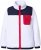 Ulla Popken Color Block Teddy Fleece Jacket Snow White - φούτερ/Φούτερ με κουκούλα - 