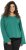 Ulla Popken Rolled Edge Long Sleeve Sweatshirt Emerald Green - φούτερ/Φούτερ με κουκούλα - 