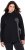 Ulla Popken Ribbon Detail Turtleneck Sweatshirt Black - φούτερ/Φούτερ με κουκούλα - 