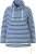 Ulla Popken Striped Turtleneck Neon Detail Sweatshirt Indigo Denim - φούτερ/Φούτερ με κουκούλα - 