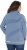Ulla Popken Striped Turtleneck Neon Detail Sweatshirt Indigo Denim - φούτερ/Φούτερ με κουκούλα - 