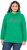 Ulla Popken HELLO Classic Fit Stand-Up Collar Sweatshirt Emerald Green - φούτερ/Φούτερ με κουκούλα - 