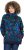 Ulla Popken Ribbon Print Turtleneck Sweatshirt Navy - Μπλουζάκια - 