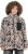 Ulla Popken Marble Print Teddy Fleece Jacket Dark Putty - φούτερ/Φούτερ με κουκούλα - 