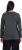 Ulla Popken Basic Round Neck Long Sleeve Slim Fit Cotton Tee Charcoal - Μπλουζάκια - 