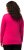Ulla Popken Basic Round Neck Long Sleeve Slim Fit Cotton Tee Magenta Pink - Μπλουζάκια - 