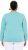 Ulla Popken Basic Round Neck Long Sleeve Slim Fit Cotton Tee Mint - Μπλουζάκια - 