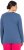 Ulla Popken Basic Round Neck Long Sleeve Slim Fit Cotton Tee Ink Blue - Μπλουζάκια - 