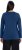 Ulla Popken Basic Round Neck Long Sleeve Slim Fit Cotton Tee Dark Blue - Μπλουζάκια - 