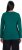 Ulla Popken Basic Round Neck Long Sleeve Slim Fit Cotton Tee Teal Green - Μπλουζάκια - 