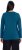Ulla Popken Basic Round Neck Long Sleeve Slim Fit Cotton Tee Cerulean - Μπλουζάκια - 