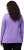 Ulla Popken Basic Round Neck Long Sleeve Slim Fit Cotton Tee Pale Lilac - Μπλουζάκια - 