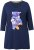 Ulla Popken Floral Motif 3/4 Sleeve Tunic Tee Ink Blue - Τυπωμένα T-shirts για γυναίκες - 