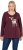 Ulla Popken Fawn Long Sleeve Graphic Tee Plum - Τυπωμένα T-shirts για γυναίκες - 