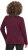 Ulla Popken Holiday Long Sleeve Graphic Tee Plum - Τυπωμένα T-shirts για γυναίκες - 